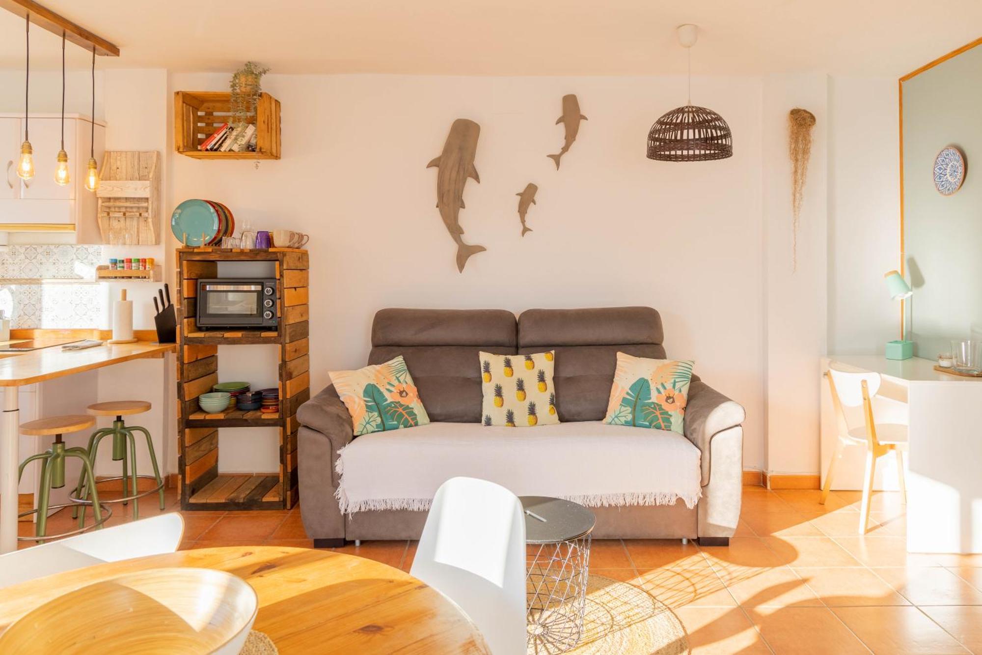Tarifa Cozy House - Beach View & Balcony Экстерьер фото