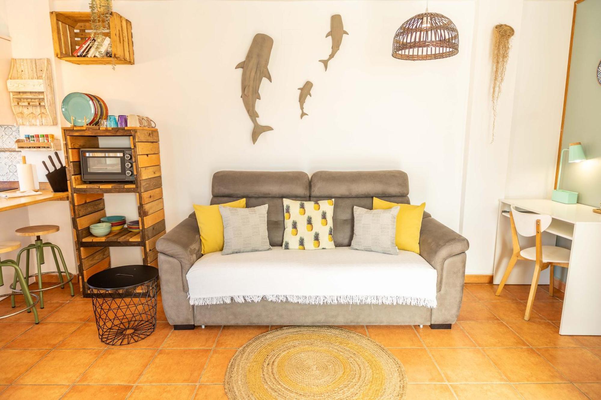 Tarifa Cozy House - Beach View & Balcony Экстерьер фото